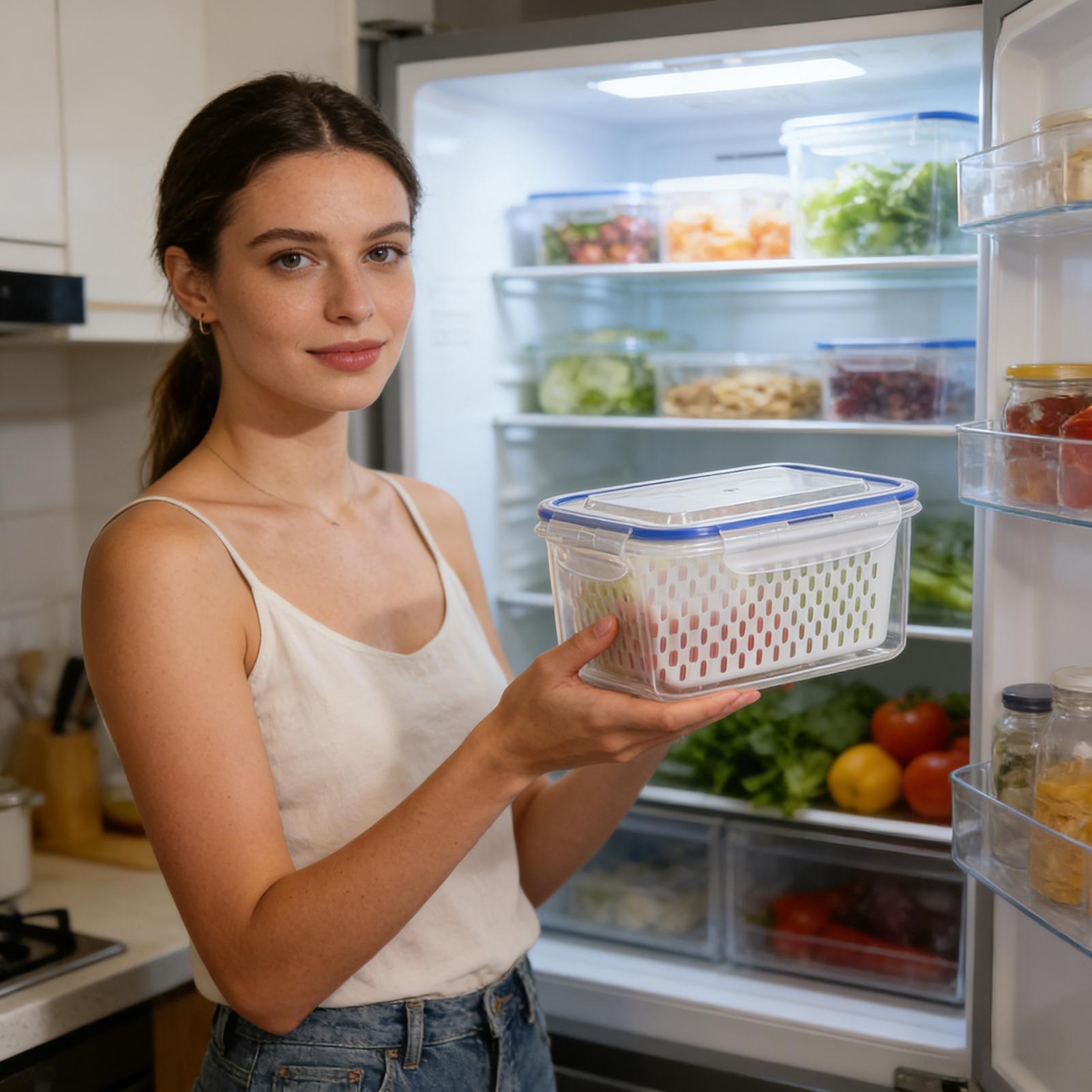 Food Storage Refrigerator - Pojemnik na żywność 4 w 1,