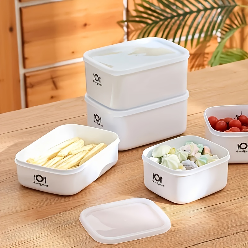 Food Storage Refrigerator - Prostokątny plastikowy pojemnik na lunch typu