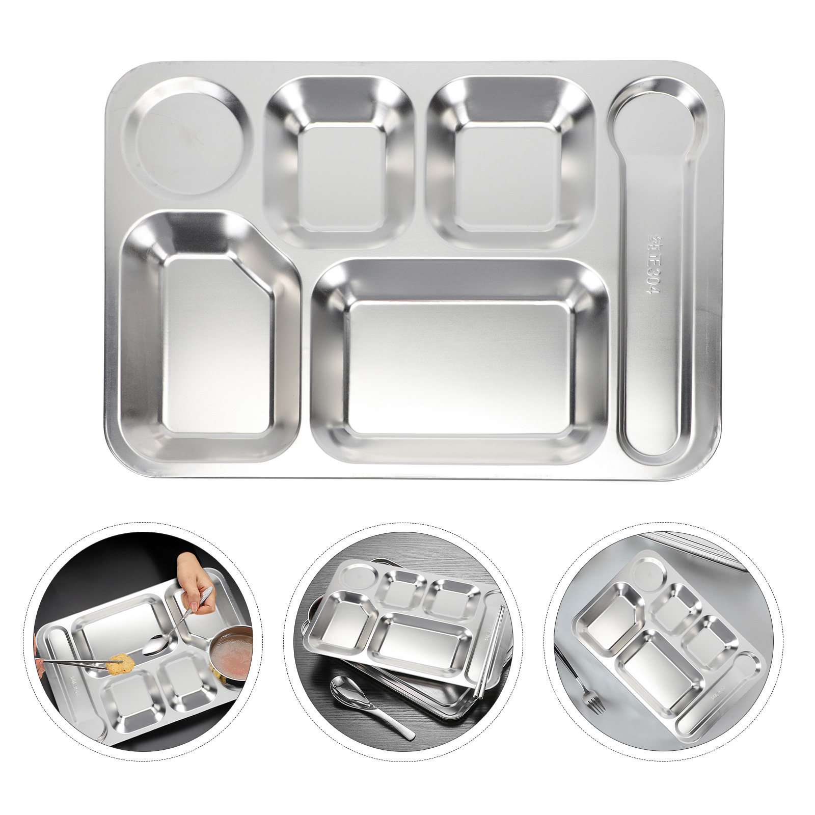 Food Storage Lunch Box - 1 szt. Taca na lunch ze