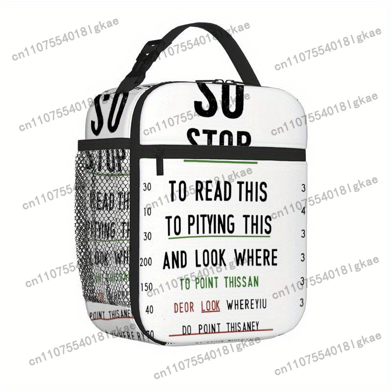 Food Storage Chart - 1 szt., Torba termiczna z nadrukiem