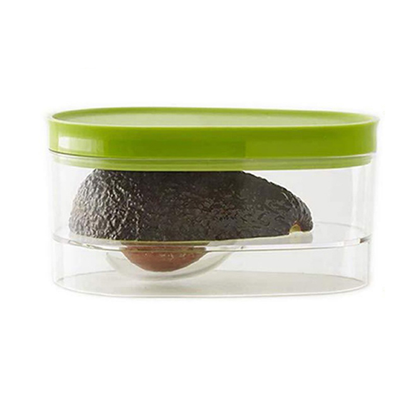 Food Storage Organization - Pojemnik na awokado, oszczędzający miejsce, plastikowy