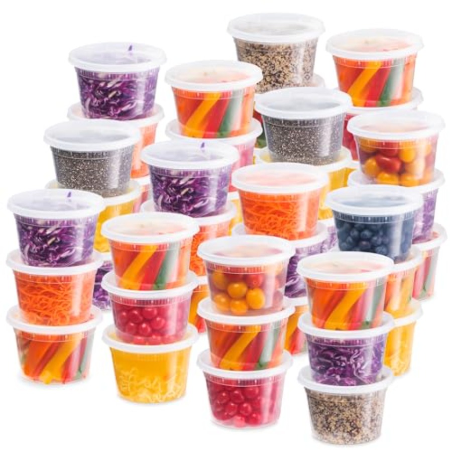 Food Storage Aluminum Containers - Plastikowe pojemniki do przechowywania żywności z