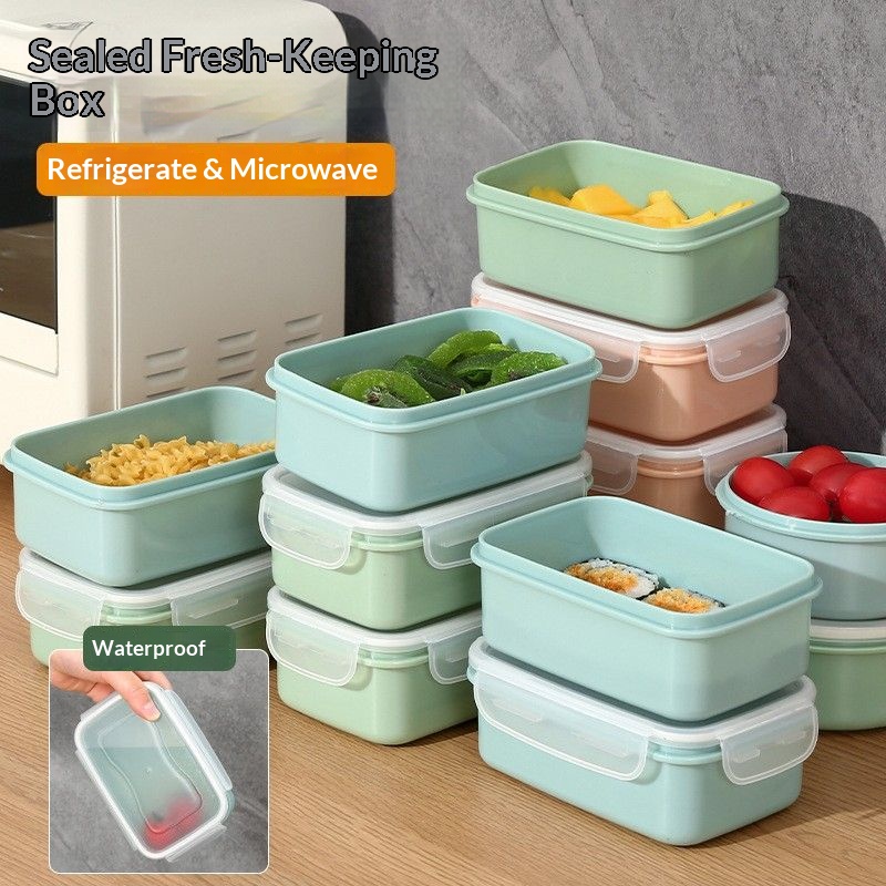Food Storage Organization - Pojemniki do przechowywania żywności, szczelne, bez