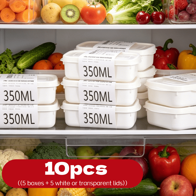 Food Storage Lunch Box - 10 szt. Zestaw pojemników do przechowywania