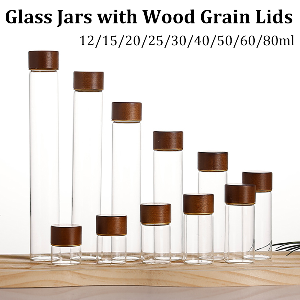 Food Storage With Glass Lids - Szklane słoiczki na przyprawy Pojemniki na