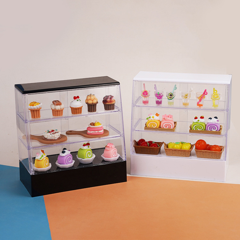 Food Storage Table - Miniaturowy stojak ekspozycyjny do sklepu z