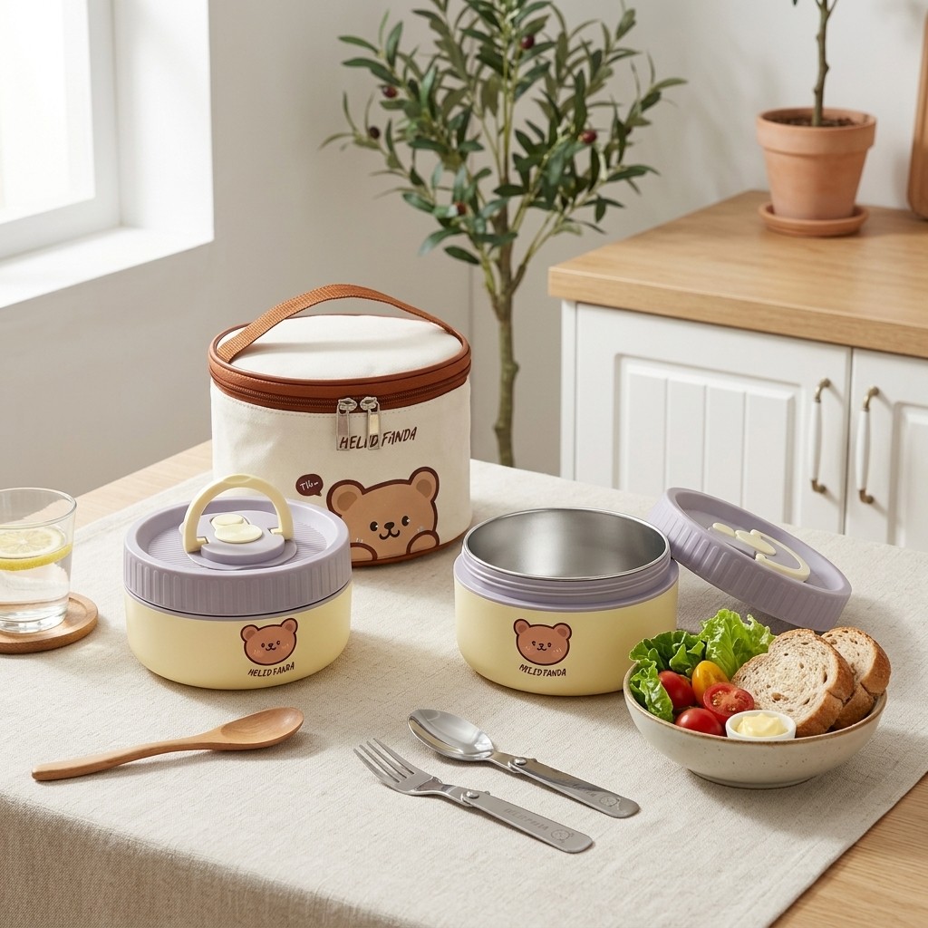 Food Storage Handling - Pojemnik na lunch dla dzieci ze