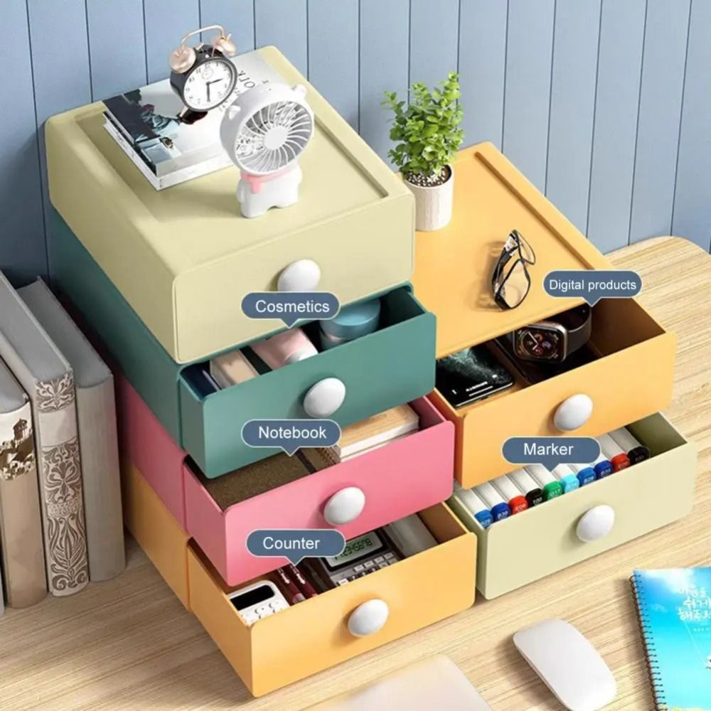 Organizer na biurko skrzynka d – Stackable Pantry Bin recenzja i cena