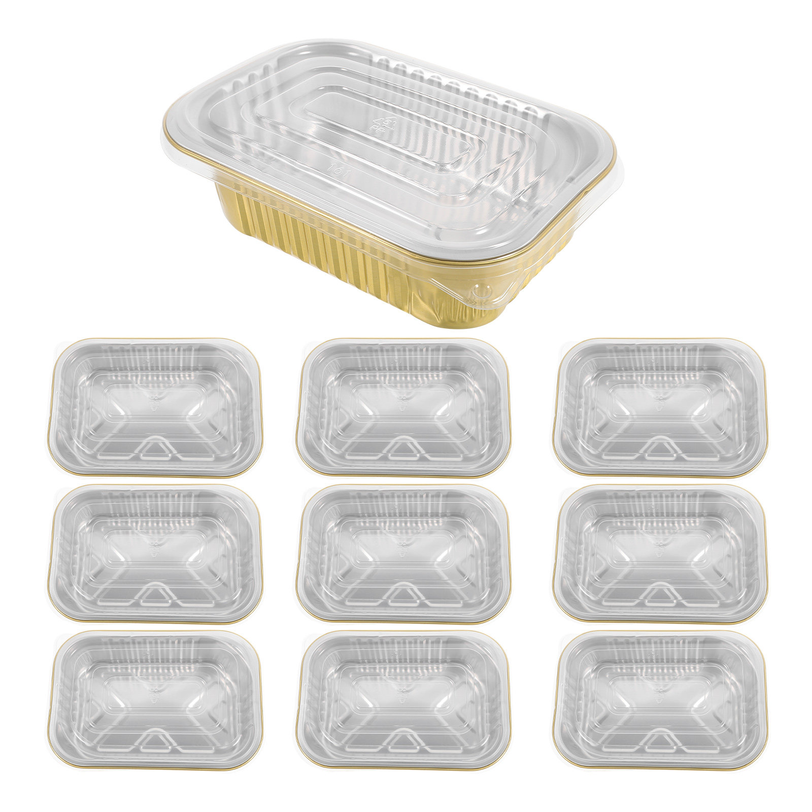 10 zestawów jednorazowych poje – Food Storage Aluminum Containers recenzja i cena