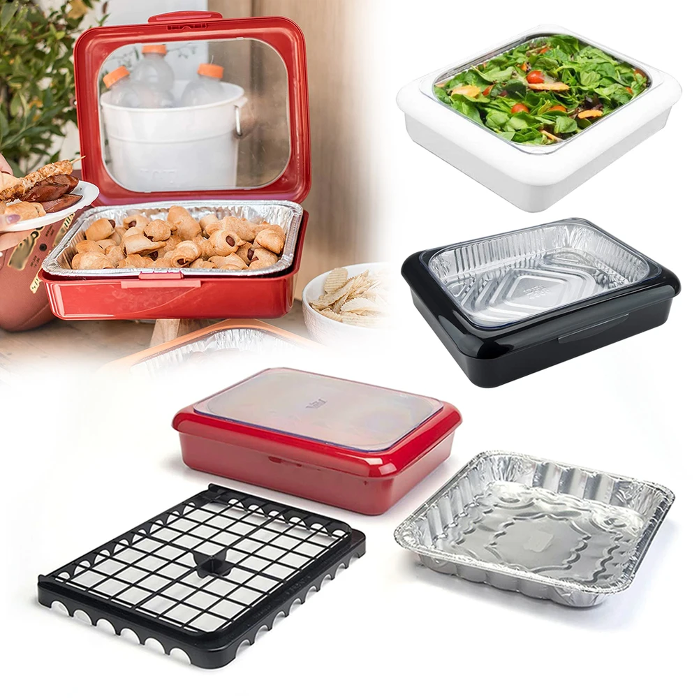 Plastikowy pojemnik na folię a – Food Storage Aluminum Containers recenzja i cena