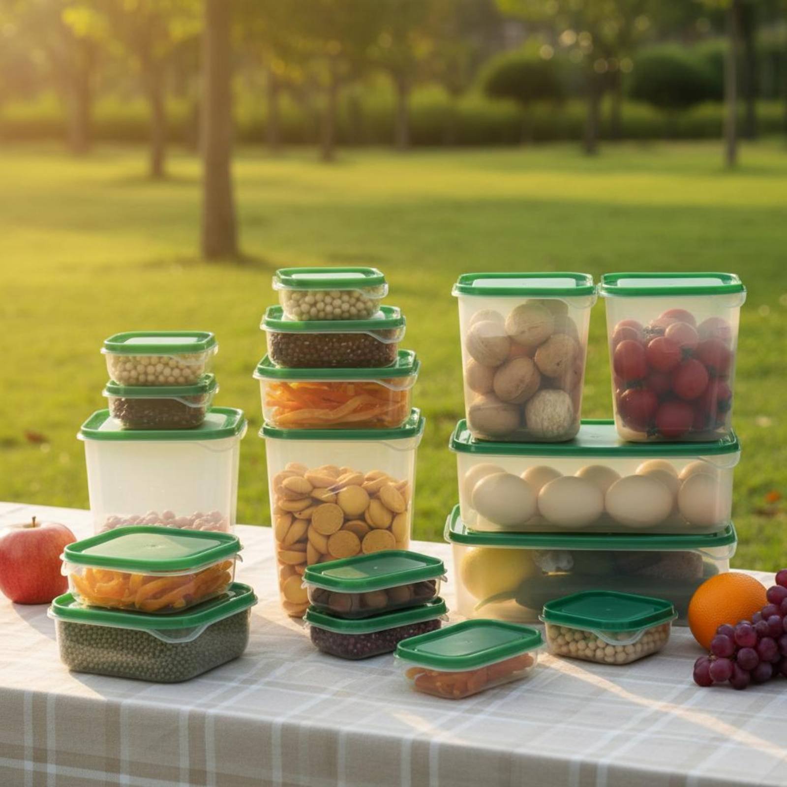 17-częściowy zestaw pojemników – Food Storage With Lids recenzja i cena