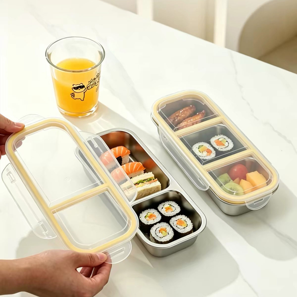 Pojemnik na żywność ze stali n – Food Storage Lunch Box recenzja i cena