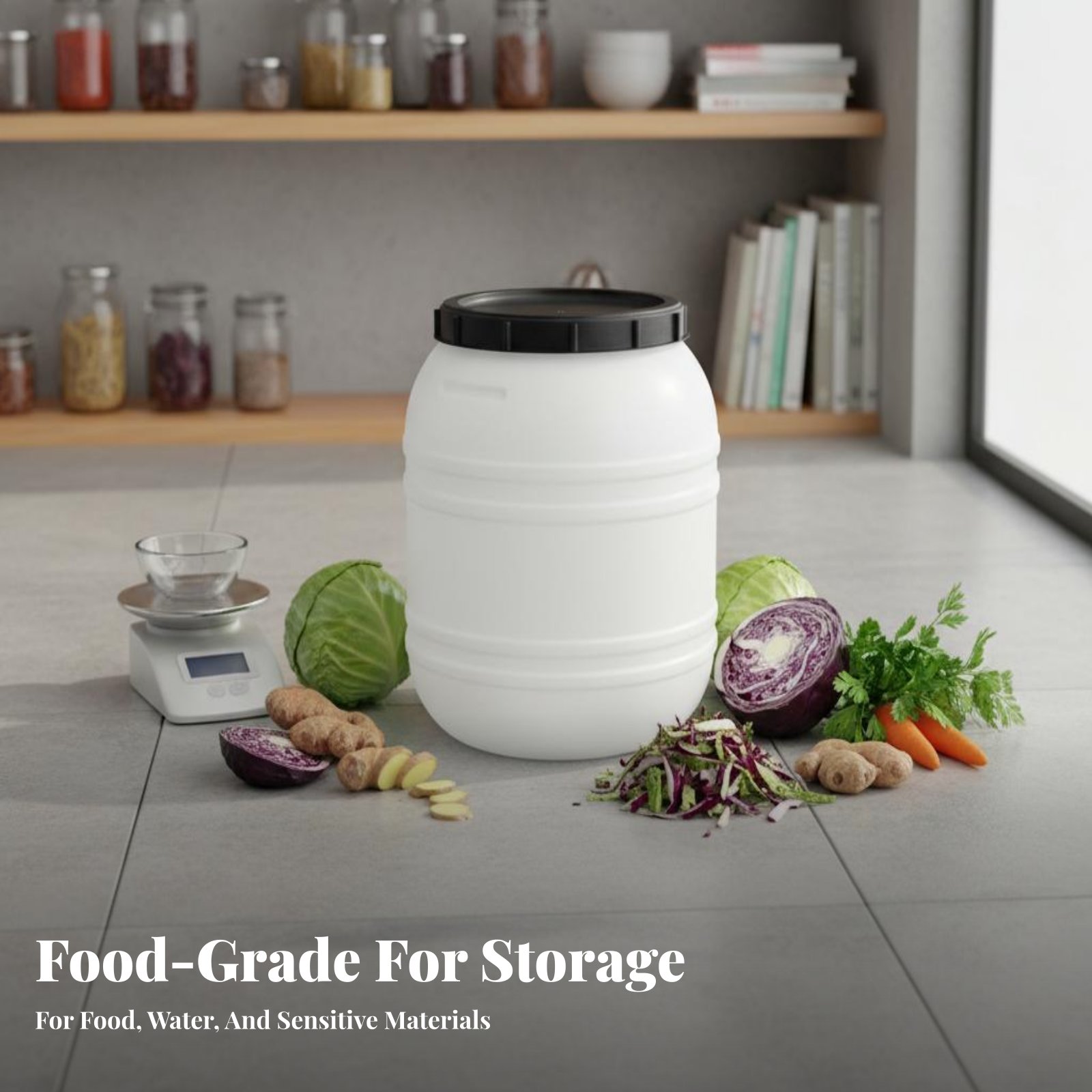 Plastikowy beczka z tworzywa s – Food Storage With Lids recenzja i cena