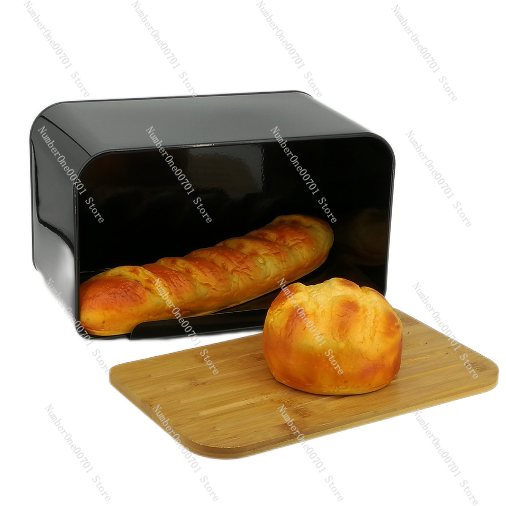 Pojemnik na chleb z bambusową  – Food Storage Stainless Steel Containers recenzja i cena