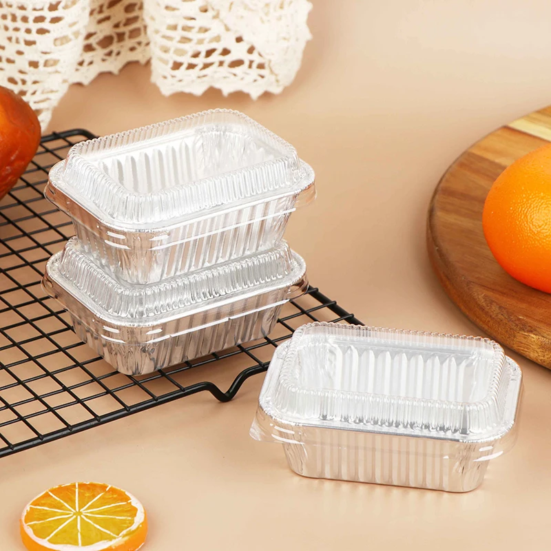 10 szt. Jednorazowe prostokątn – Food Storage Aluminum Containers recenzja i cena