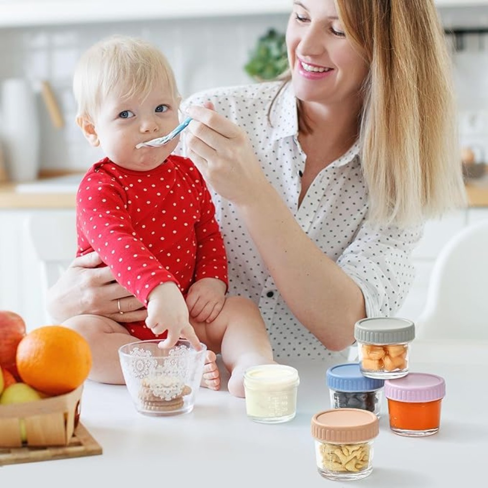 6 szt. Szklanych słoików typu  – Food Storage With Glass Lids recenzja i cena