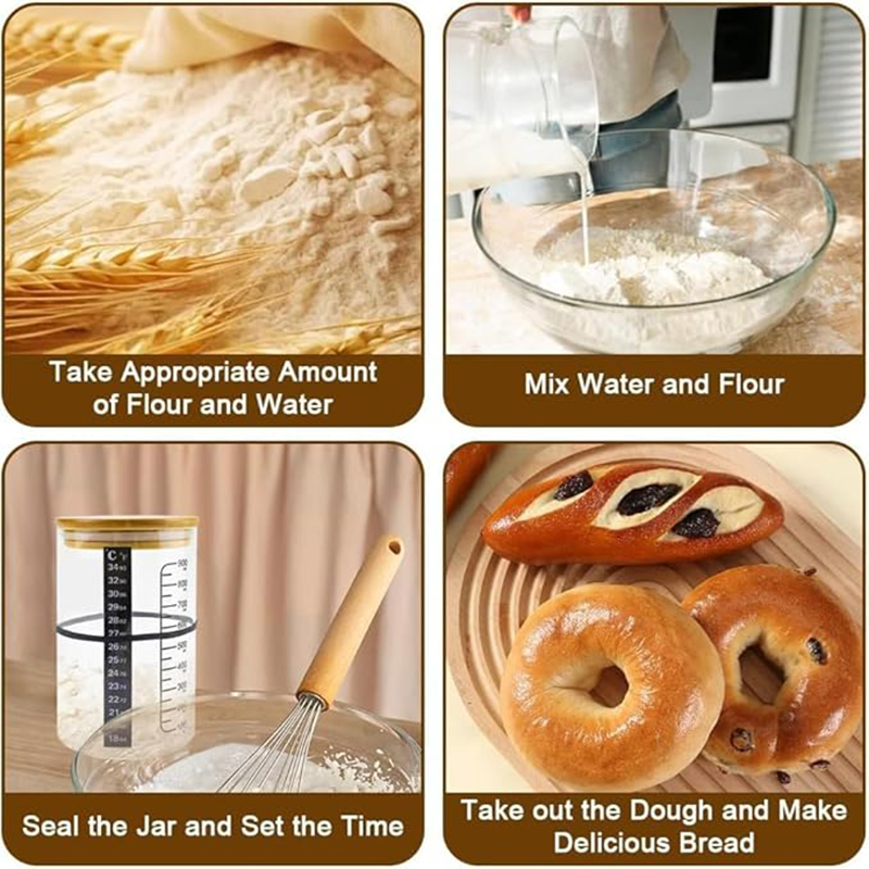 Zestaw do fermentacji chleba n – Food Storage Glass Box recenzja i cena