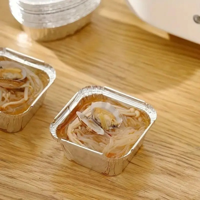 20/40 szt. Kwadratowe jednoraz – Food Storage Aluminum Containers recenzja i cena
