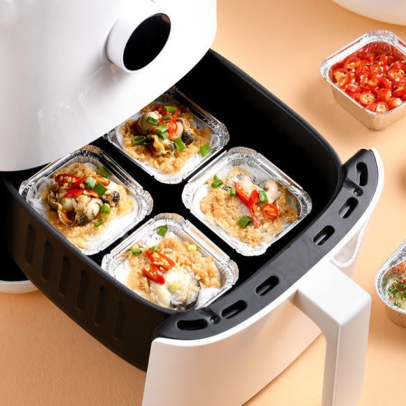 20/40 szt. Kwadratowe jednoraz – Food Storage Aluminum Containers recenzja i cena