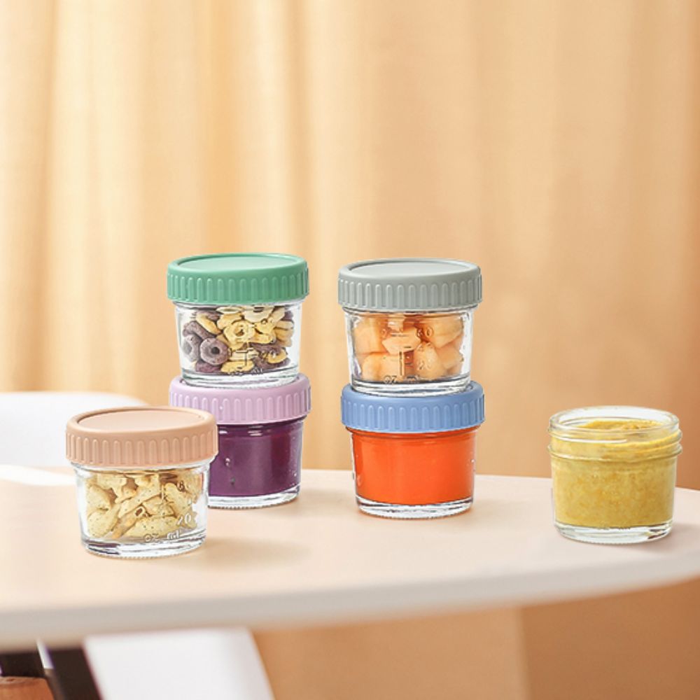 6 szt. Szklanych pojemników na – Food Storage With Glass Lids recenzja i cena