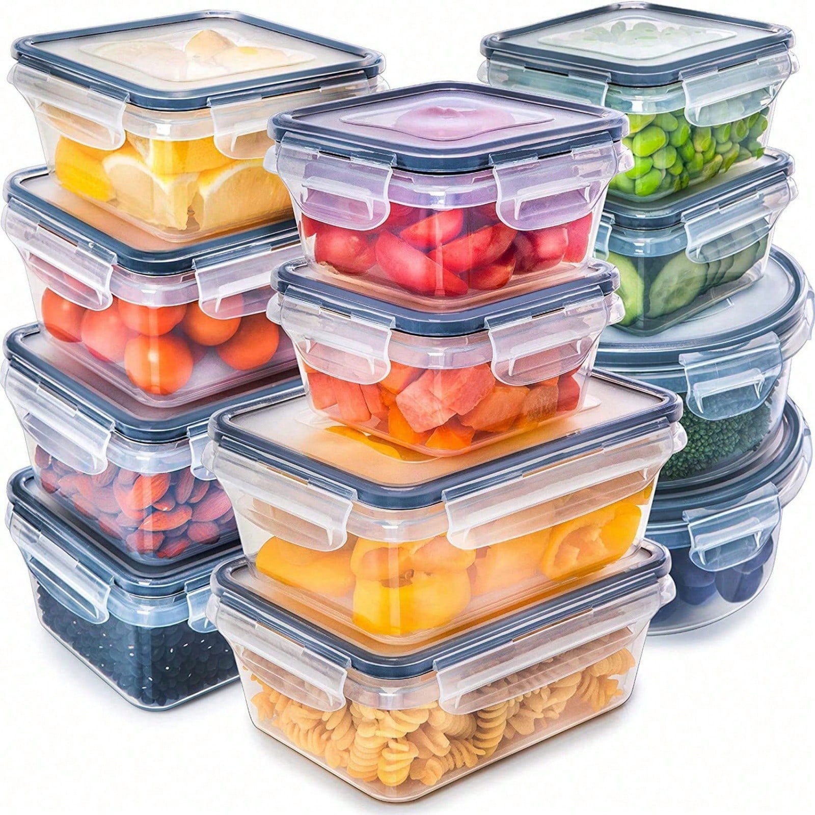 12 plastikowych, szczelnych po – Food Storage Lunch Box recenzja i cena