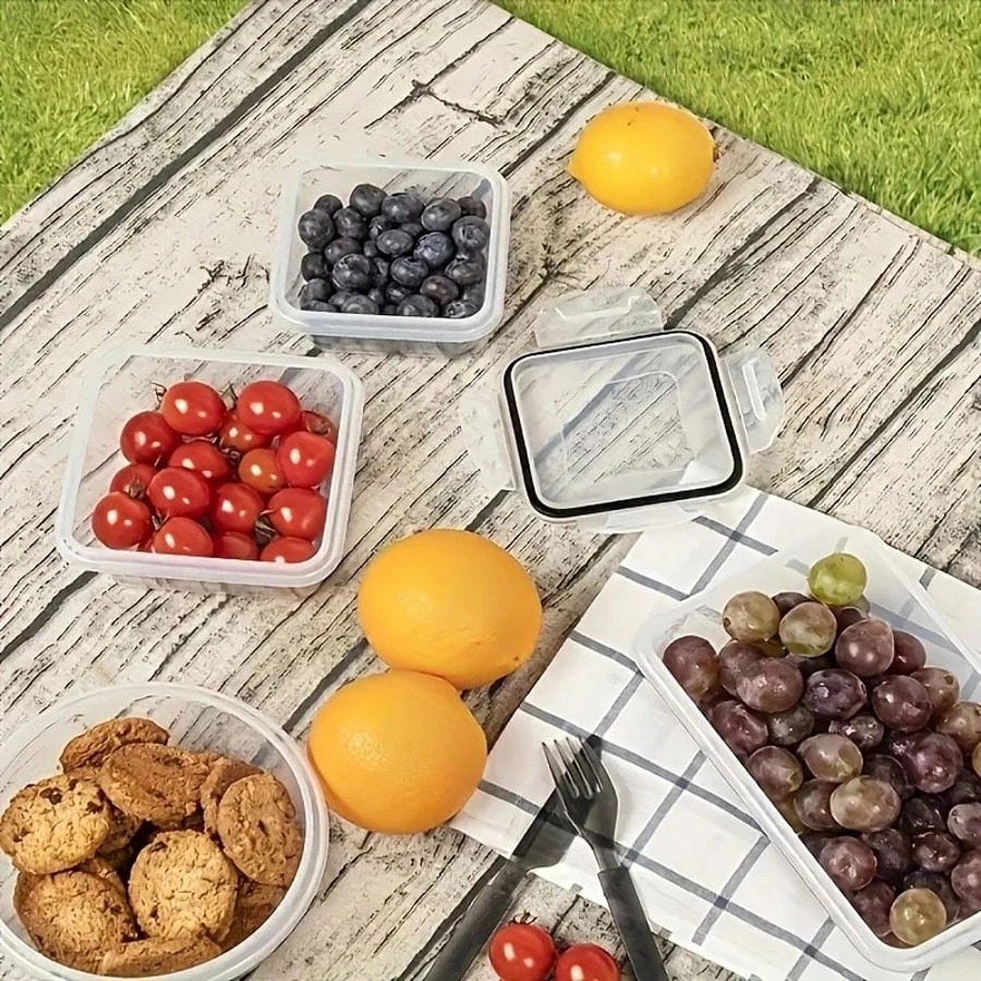 12 plastikowych, szczelnych po – Food Storage Lunch Box recenzja i cena