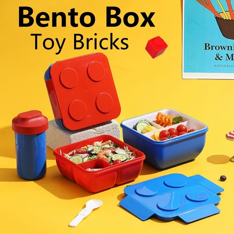 Pudełko na lunch DIY, klocki k – Food Storage Building recenzja i cena