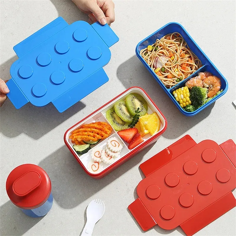 Pudełko na lunch DIY, klocki k – Food Storage Building recenzja i cena