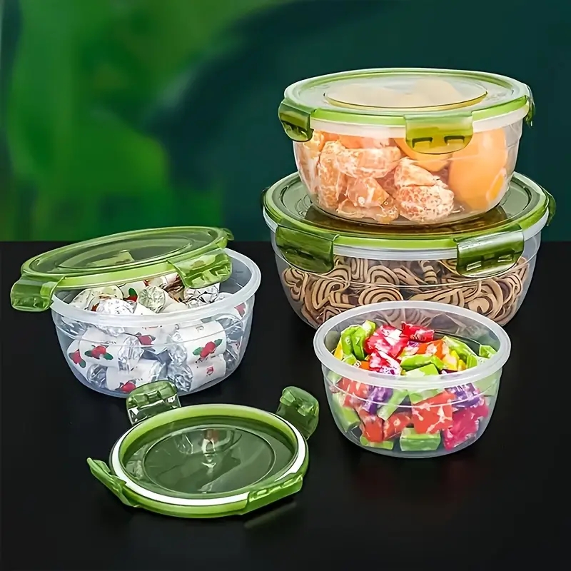 4 Plastikowe pojemniki na żywn – Food Storage Lunch Box recenzja i cena