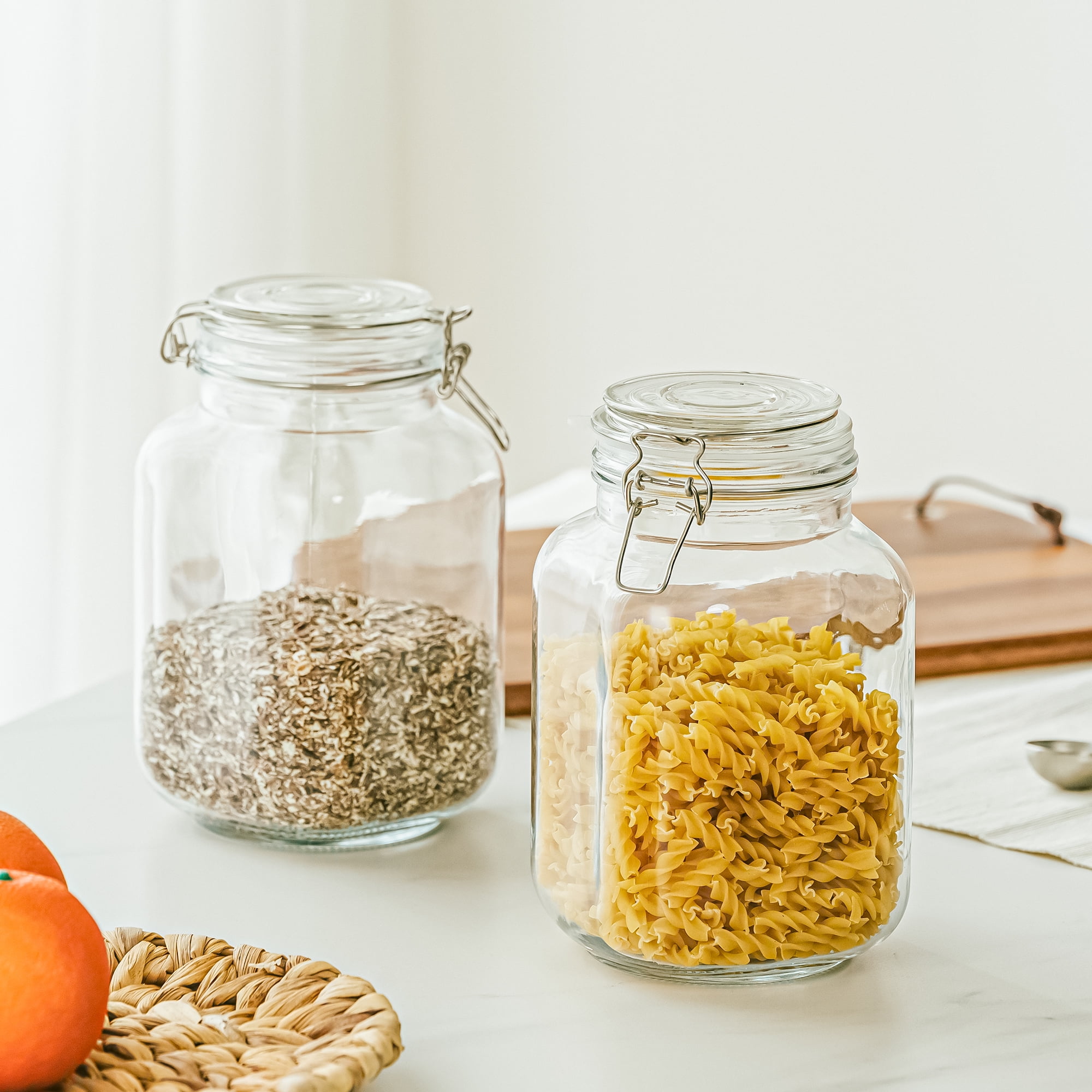Szklany, szczelny pojemnik do  – Food Storage With Glass Lids recenzja i cena