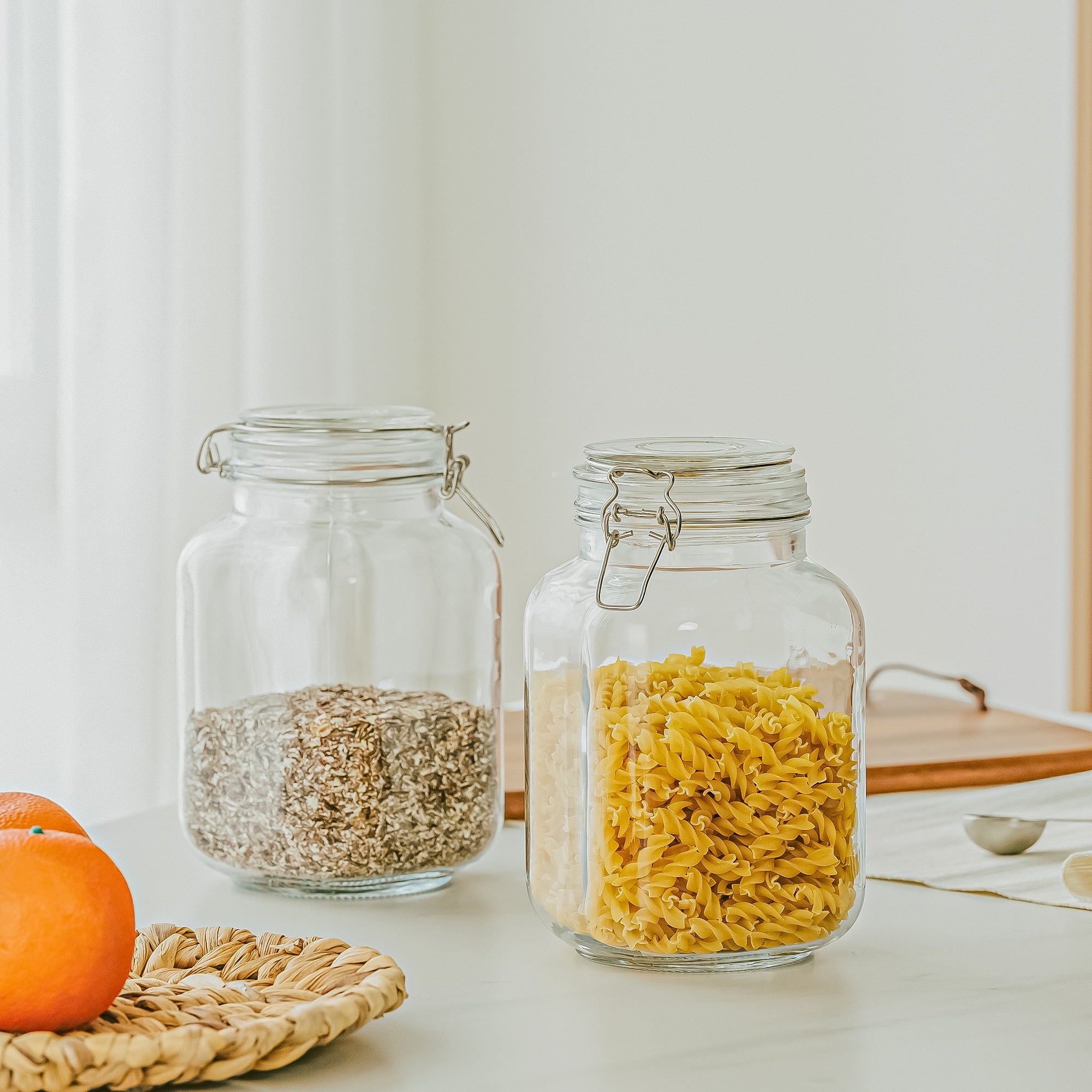 Szklany, szczelny pojemnik do  – Food Storage With Glass Lids recenzja i cena