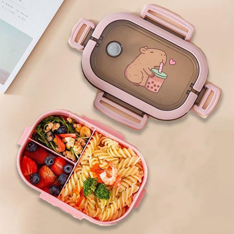 Pudełko na lunch Bento z kapib – Food Storage Lunch Box recenzja i cena