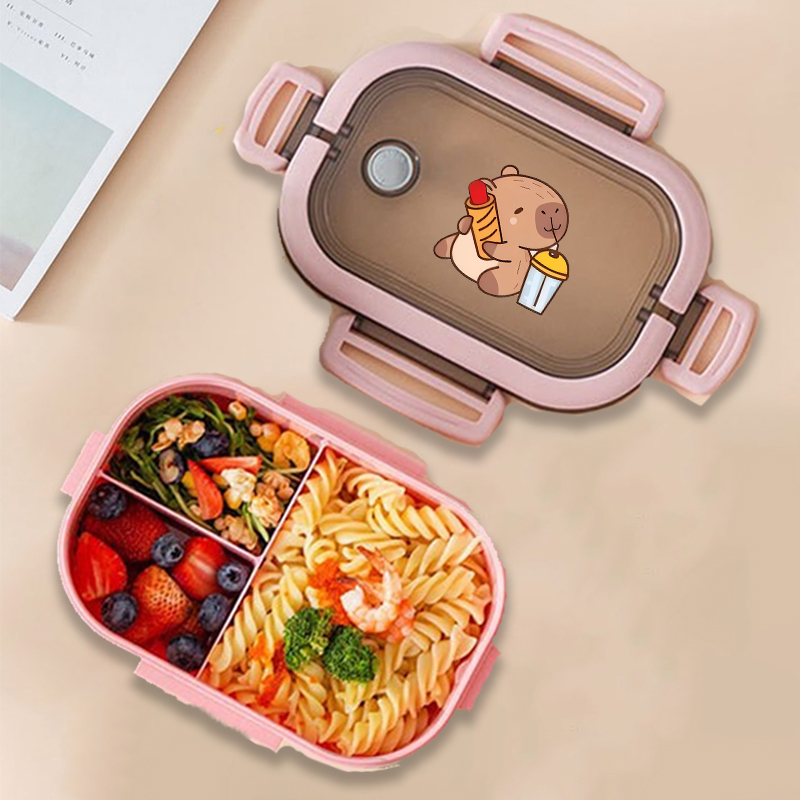 Pudełko na lunch Bento z kapib – Food Storage Lunch Box recenzja i cena