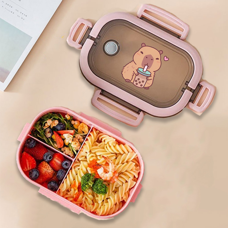 Pudełko na lunch Bento z kapib – Food Storage Lunch Box recenzja i cena
