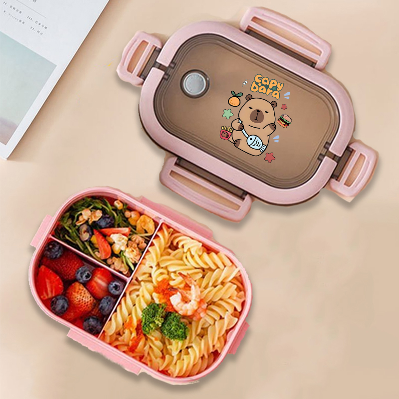 Pudełko na lunch Bento z kapib – Food Storage Lunch Box recenzja i cena