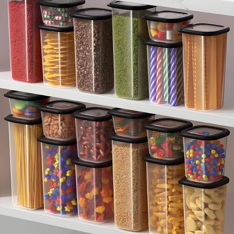 6-częściowy zestaw szczelnych  – Food Storage Organization recenzja i cena