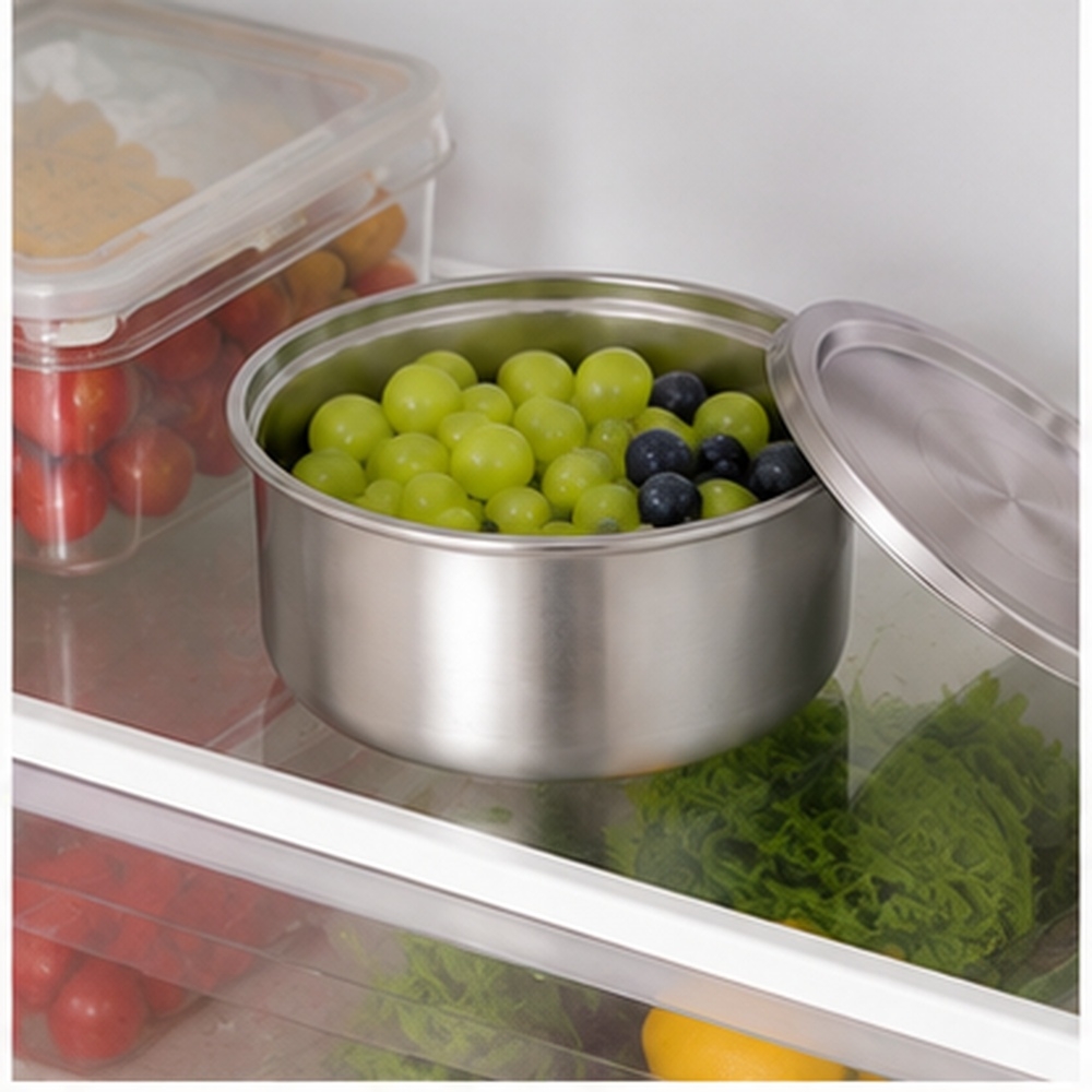 Miska ze stali nierdzewnej 304 – Food Storage Stainless Steel Containers recenzja i cena