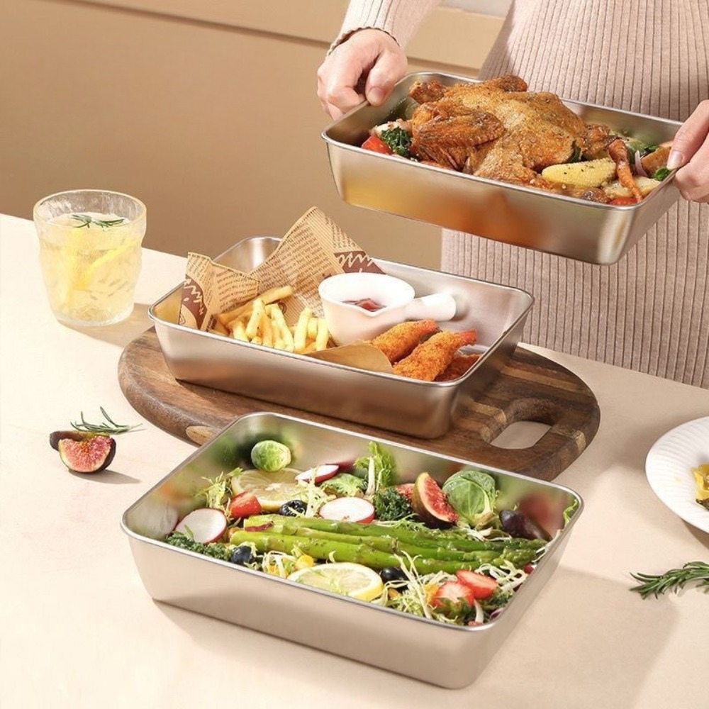 Taca do serwowania z pokrywką  – Food Storage Table recenzja i cena