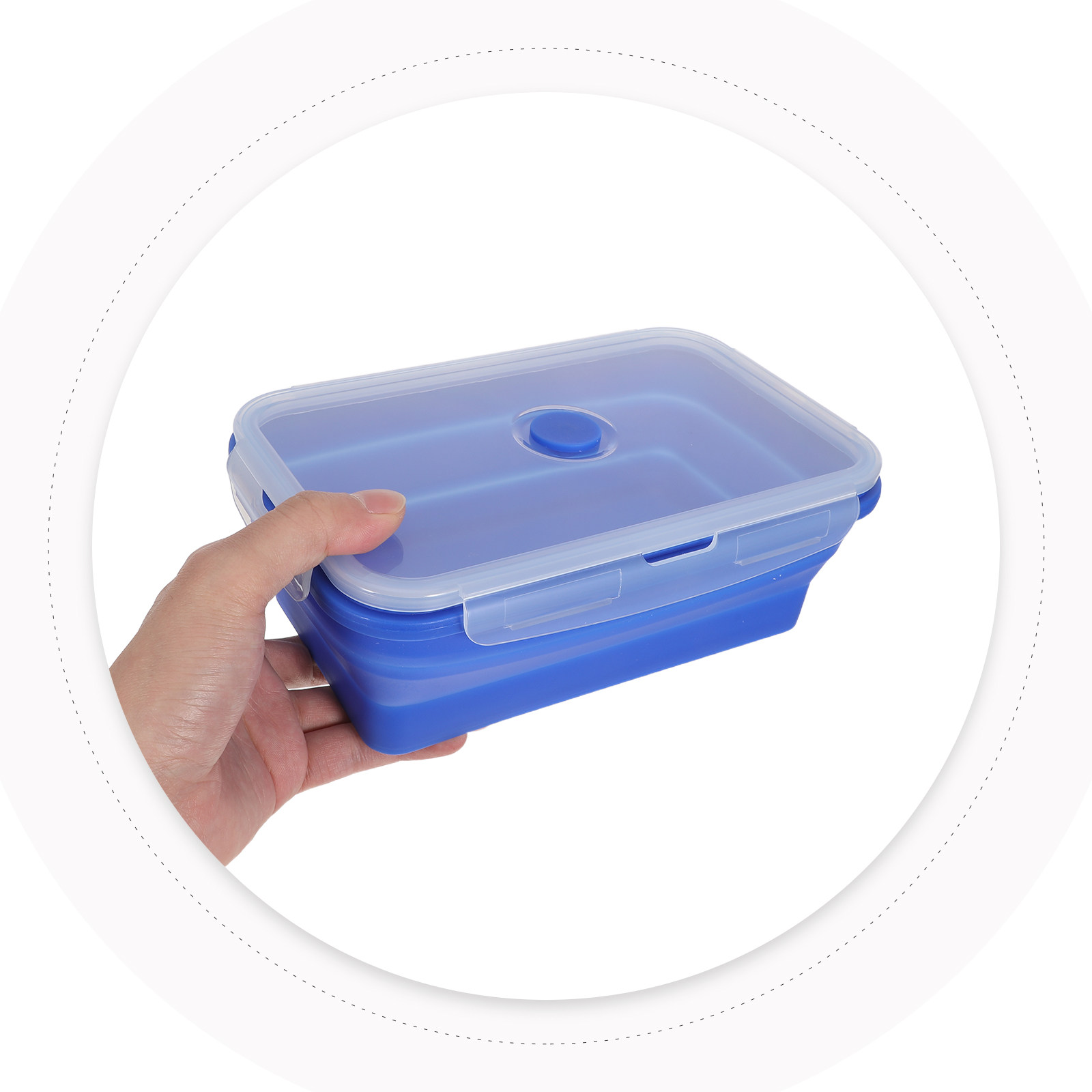 4 sztuki składanych pojemników – Food Storage Lunch Box recenzja i cena