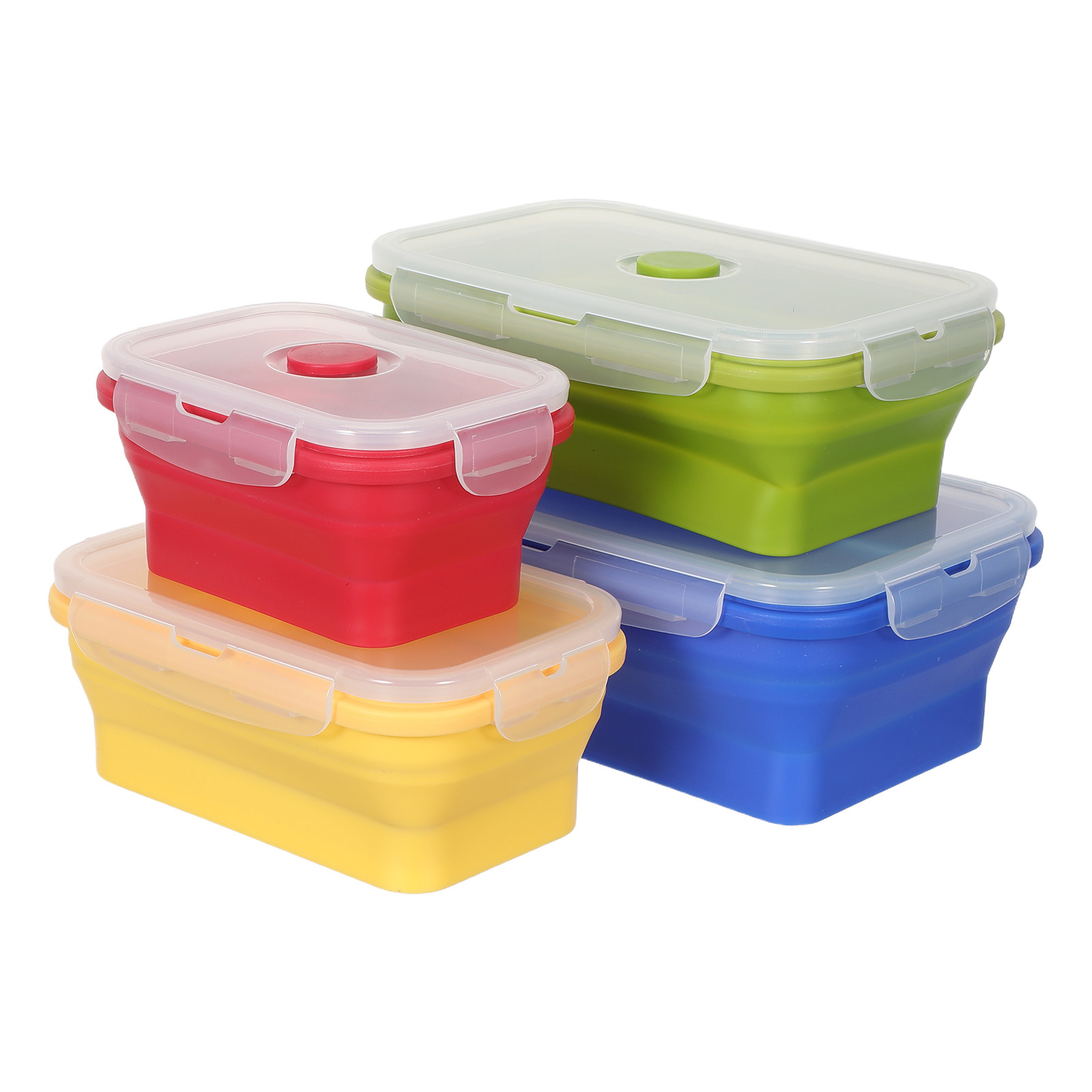 4 sztuki składanych pojemników – Food Storage Lunch Box recenzja i cena