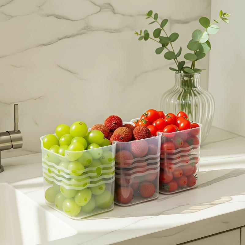 Nowość! 4 sztuki przezroczysty – Food Storage Organization recenzja i cena