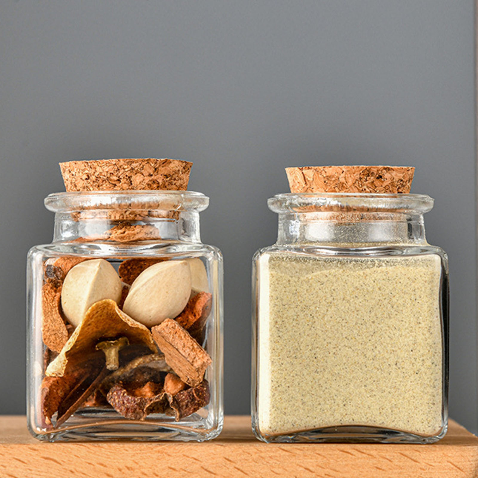 1/5/10 szt. Szklane słoiki do  – Food Storage With Glass Lids recenzja i cena