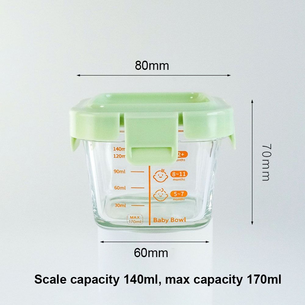 Nowy pojemnik na żywność 170 m – Food Storage Glass Box recenzja i cena