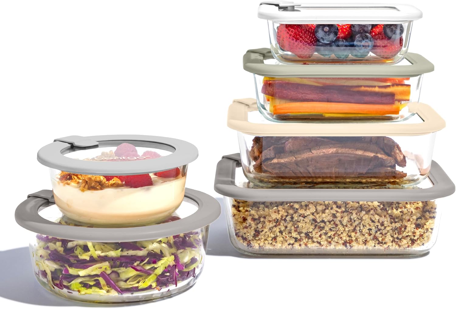 Szklane pojemniki na żywność z – Food Storage With Glass Lids recenzja i cena