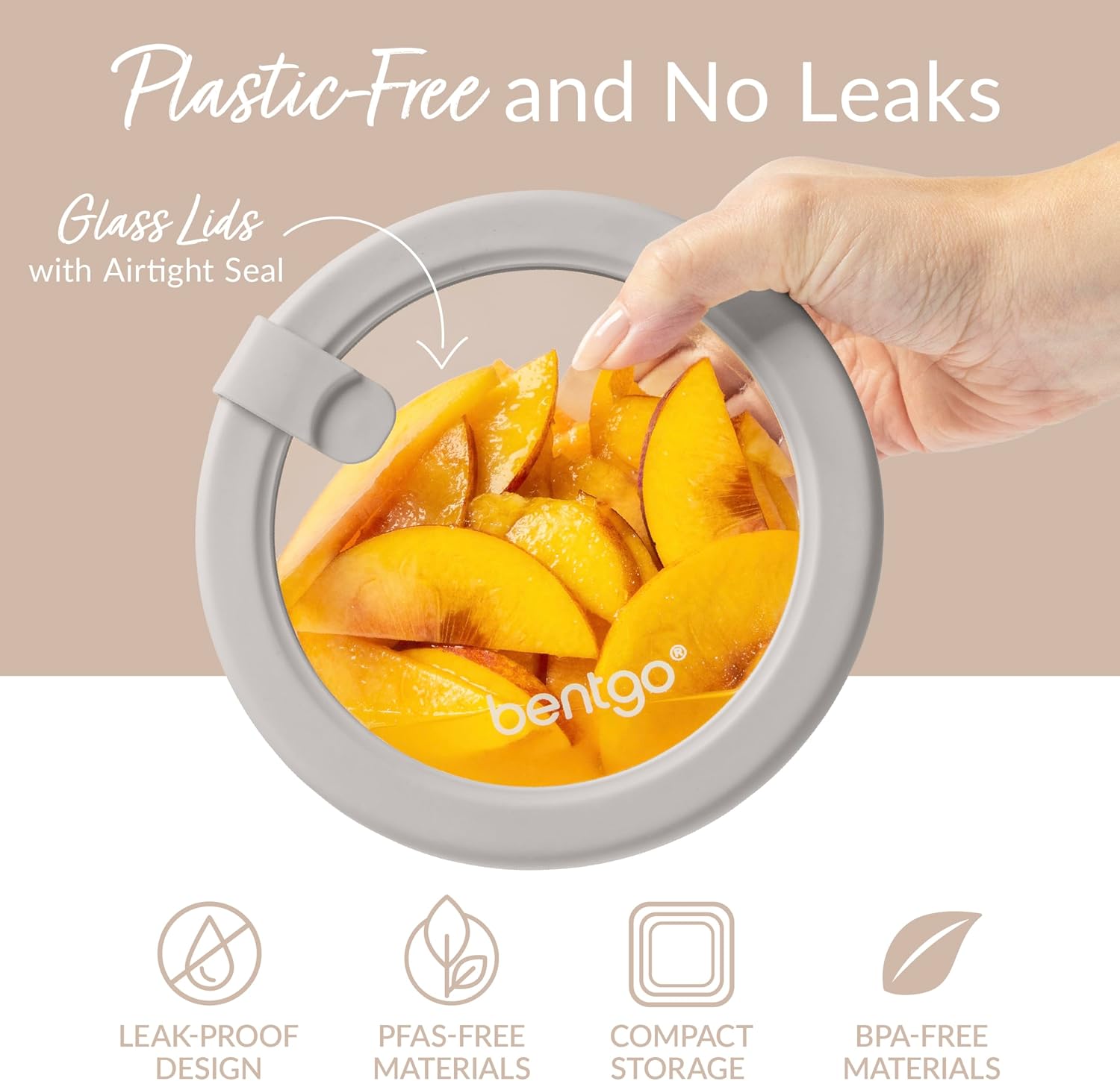 Szklane pojemniki na żywność z – Food Storage With Glass Lids recenzja i cena