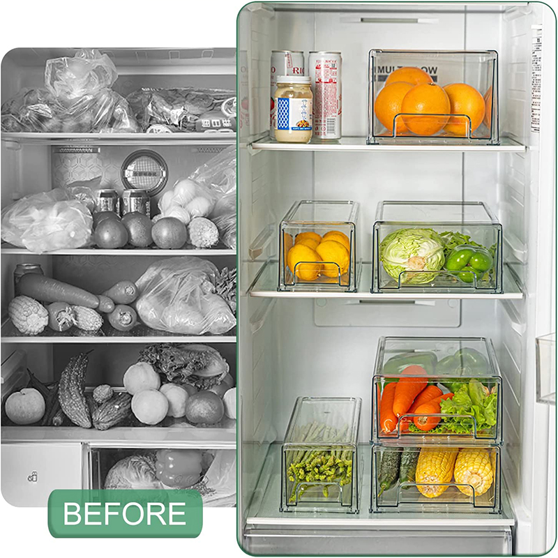 Organizer do makijażu o dużej  – Stackable Pantry Bin recenzja i cena