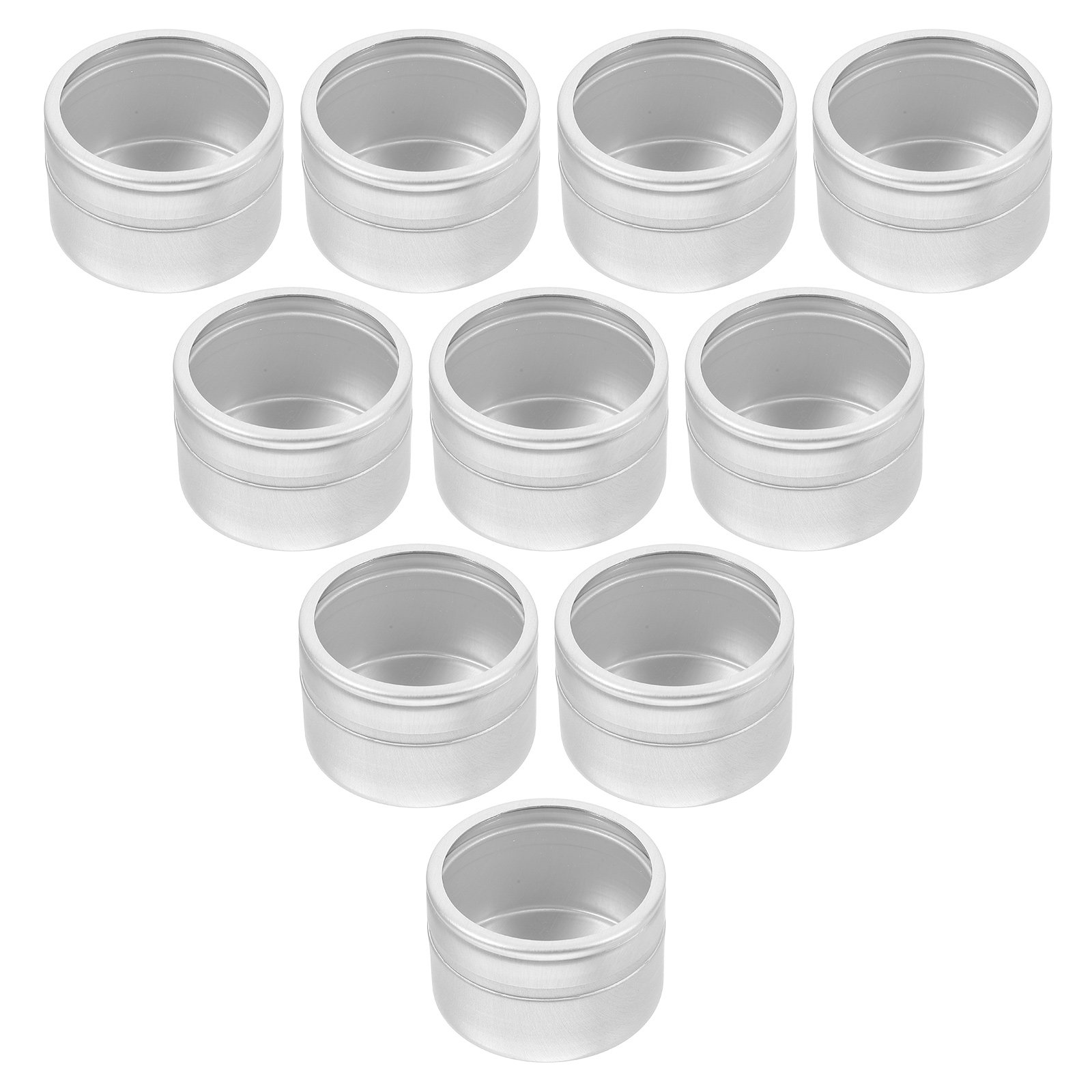 10 sztuk – aluminiowe puszki,  – Food Storage Aluminum Containers recenzja i cena