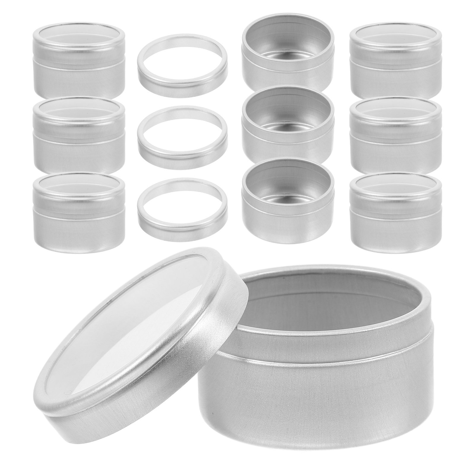 10 sztuk – aluminiowe puszki,  – Food Storage Aluminum Containers recenzja i cena