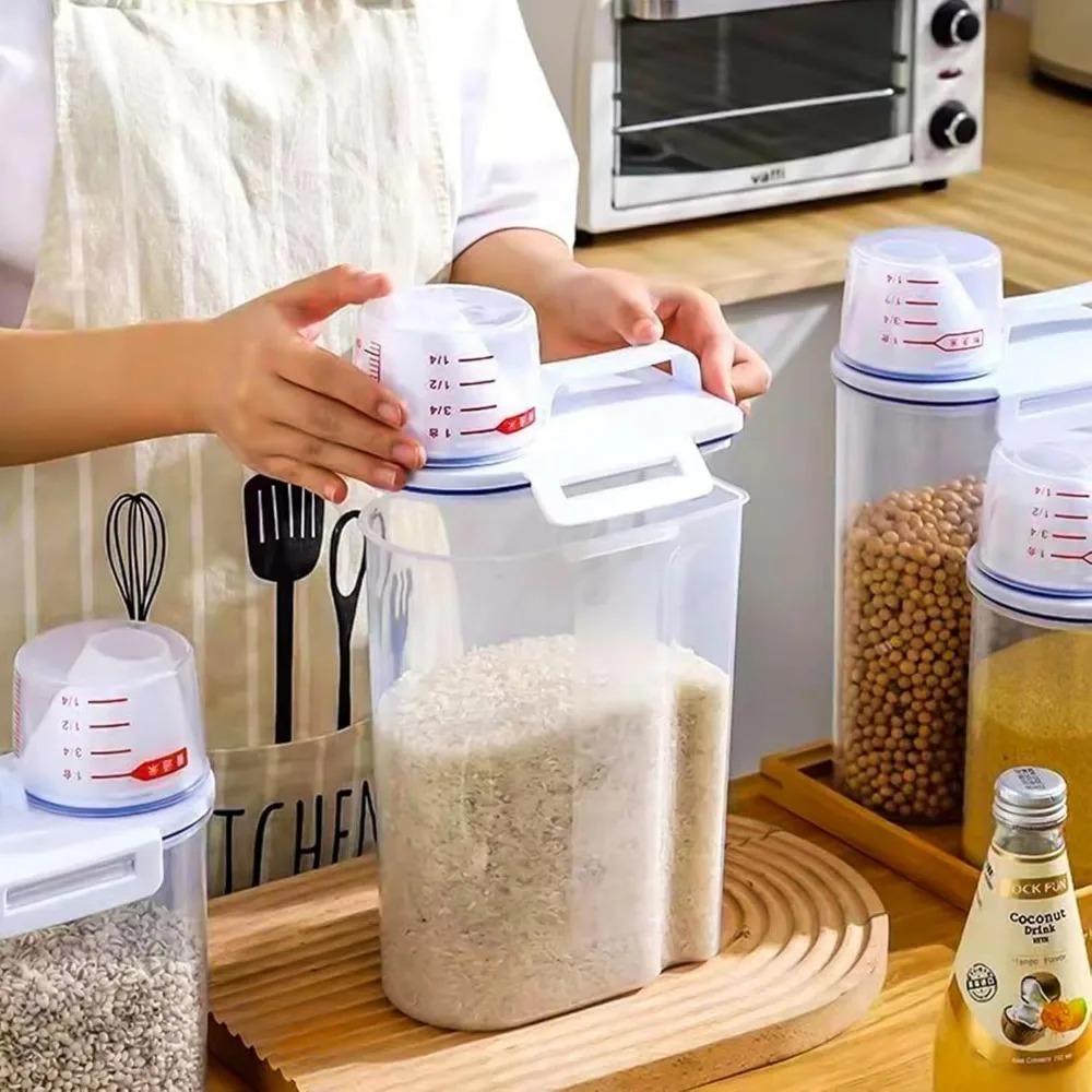 Pojemnik na ryż, suchą żywność – Food Storage Ideas recenzja i cena