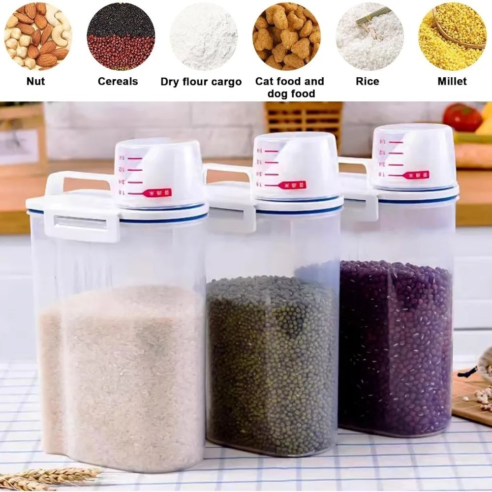 Pojemnik na ryż, suchą żywność – Food Storage Ideas recenzja i cena